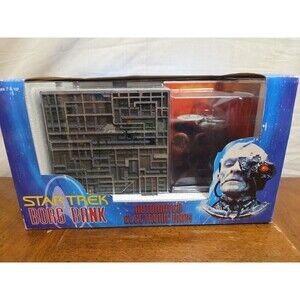 Star Trek The Next Generation Electronic Talking Borg Money Bank 1999 Vintage